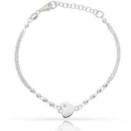 [AG304] PULSERA MARIPOSA + BOLAS PLATA 925MM (copia)