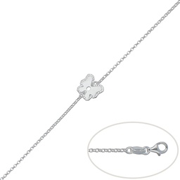 [AG157] PULSERA MARIPOSA PLATA 925MM