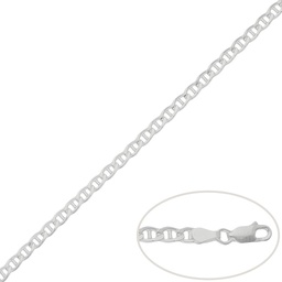 [AG416] CADENA PLATA 925MM ANCLA - 4MM