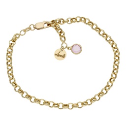 [HT102R] PULSERA MI HISTORIA 4MM ORO 18KL - ROSA