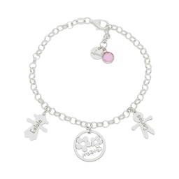 [AG3001] PULSERA MI HISTORIA MAMA PLATA 925MM