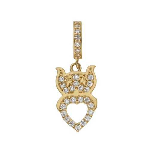 CHARMS COLGANTE ORO 18KL BUHO