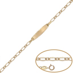 [PU1140] PULSERA ORO 18KL - 12 CM