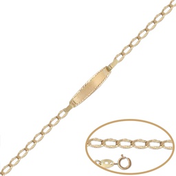 [PU1139] PULSERA ORO 18KL - 12CM