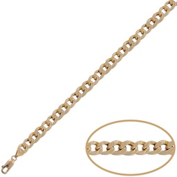 [PU1210] PULSERA ORO 18KL BARBADA HUECA - 5.50MM