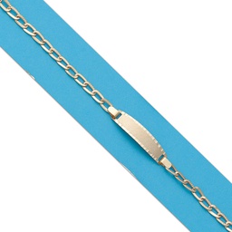 [PU347] PULSERA ORO 18KL CON PLACA