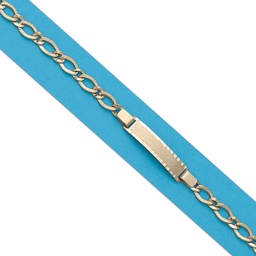 [PU355] PULSERA ORO 18KL CON PLACA