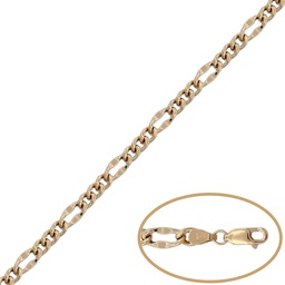 [PU1228] PULSERA ORO 18KL HUECA 3x1 - 5MM