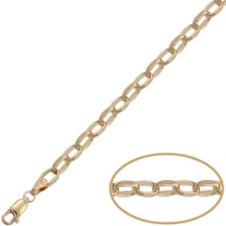 [PU1205] PULSERA ORO 18KL ROLOT ALARGADO - 4MM