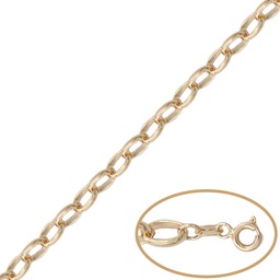 [PU1203] PULSERA ORO 18KL ROLOT ALARGADO - 6MM