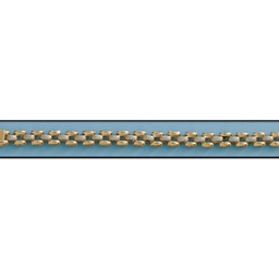 [PU574] PULSERA PANTER ORO 18KL BICOLOR