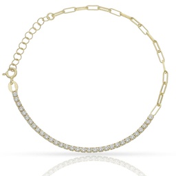 [AG313] PULSERA PERLAS PLATA CHAPADA ORO (copia)