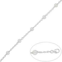 [AG110] PULSERA PLATA 925MM PERLAS