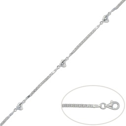 [AG180] PULSERA POLLITOS PLATA 925MM