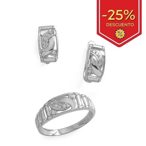 SORTIJA ORO BLANCO 18KL