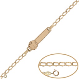 [PU1162] PULSERA RELOJ ORO 18KL - 13CM