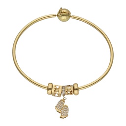 [CH6] PULSERA RIGIDA ORO 18KL - MAMA