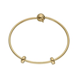 [CH2] PULSERA RIGIDA ORO 18KL STOPPERS LISOS