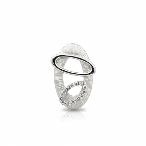 COLGANTE CIRCONITAS PLATA 925MM