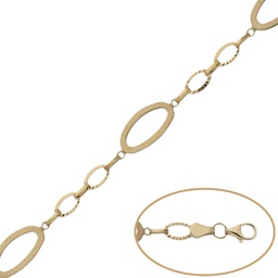 [PU824] PULSERA TROQUELADAS ORO 18KL