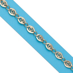 [PU819] PULSERA TROQUELADAS ORO 18KL