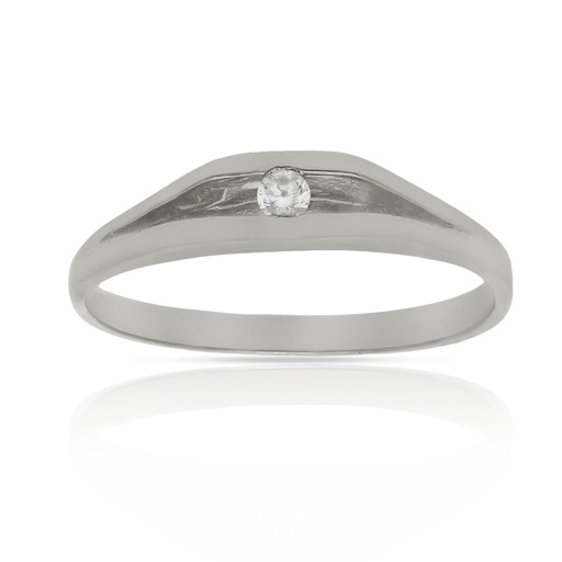 SORTIJA ORO BLANCO 18KL DIAMANTE