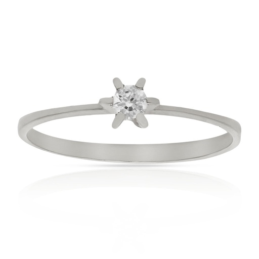 SORTIJA ORO BLANCO 18KL DIAMANTE