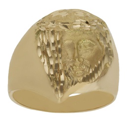 [SE229] SELLO ORO 18KL ROSTRO CRISTO