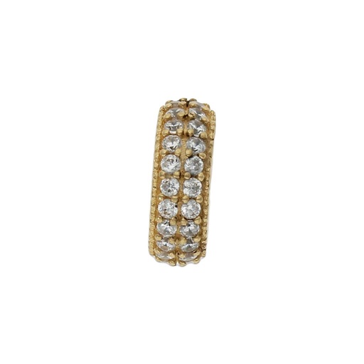 STOPPER ORO 18KL CIRCONITAS
