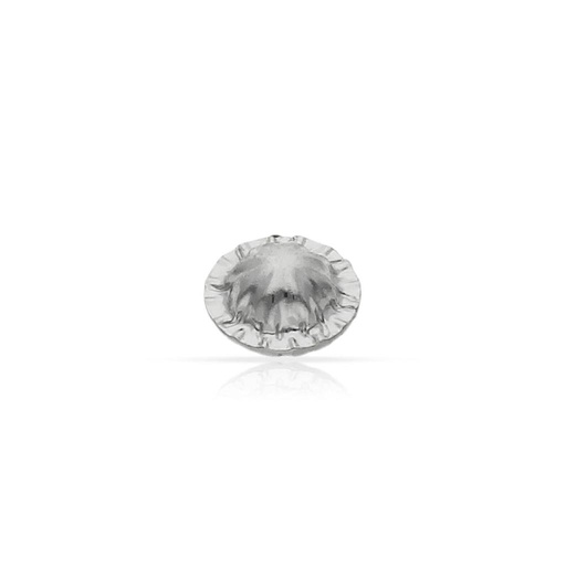 TUERCA ORO BLANCO 18KL