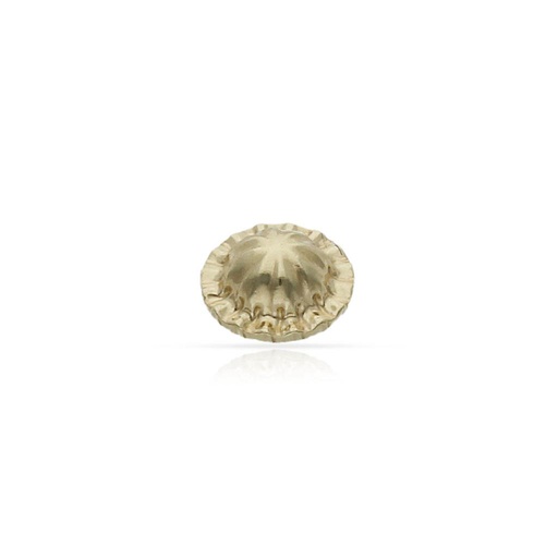 TUERCA PLATA 90% Y ORO 10%