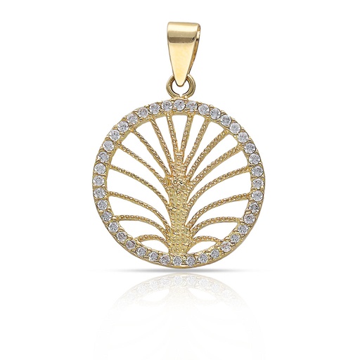 COLGANTE ORO 18KL CIRCONITAS